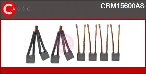 Carbon Brush, starter (CBM15600AS)
