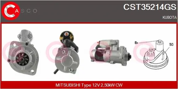 Starter (CST35214GS)