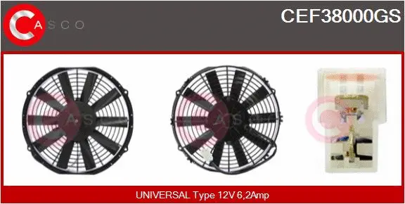Electric Motor, radiator fan (CEF38000GS)
