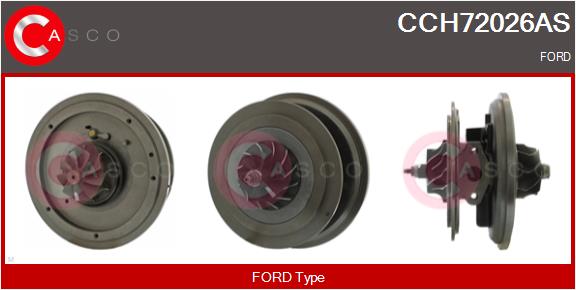 Core assembly, turbocharger (CCH72026AS)