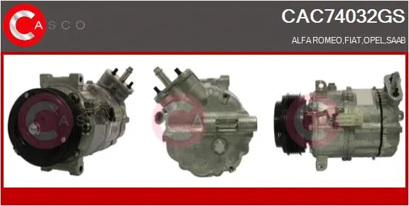 Compressor, air conditioning (CAC74032GS)