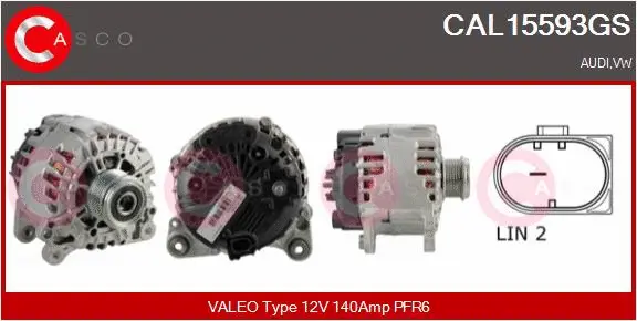 Alternator (CAL15593GS)