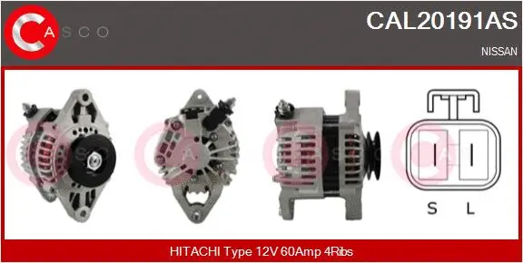 Alternator (CAL20191AS)