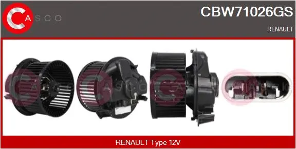 Interior Blower (CBW71026GS)