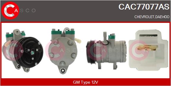 Compressor, air conditioning (CAC77077AS)