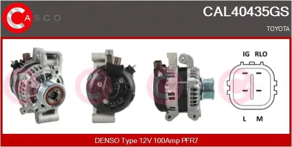 Alternator (CAL40435GS)