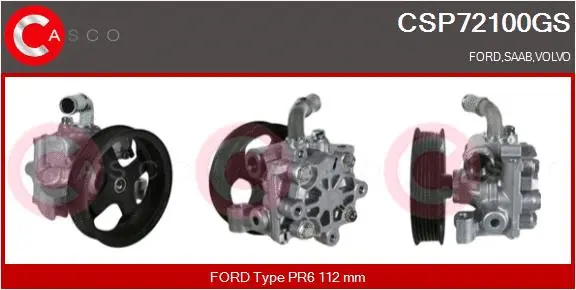 Hydraulic Pump, steering (CSP72100GS)