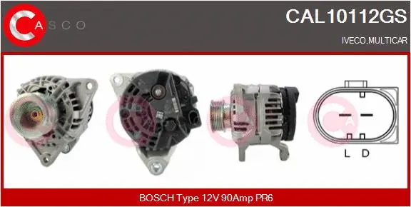 Alternator (CAL10112GS)