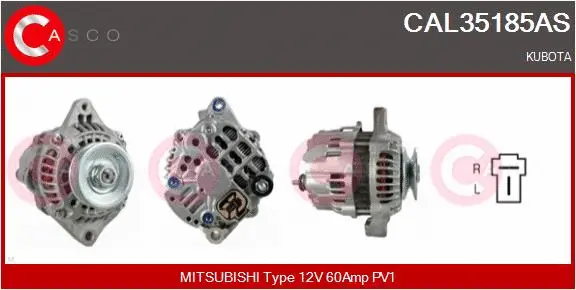 Alternator (CAL35185AS)
