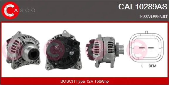 Alternator (CAL10289AS)