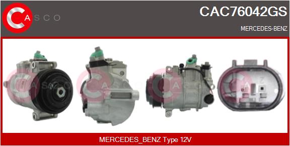 Compressor, air conditioning (CAC76042GS)