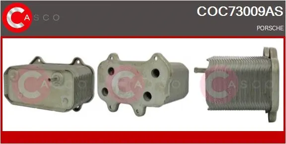 Oil Cooler, engine oil (COC73009AS)