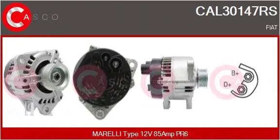 Alternator (CAL30147RS)