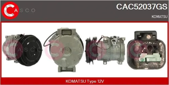 Compressor, air conditioning (CAC52037GS)