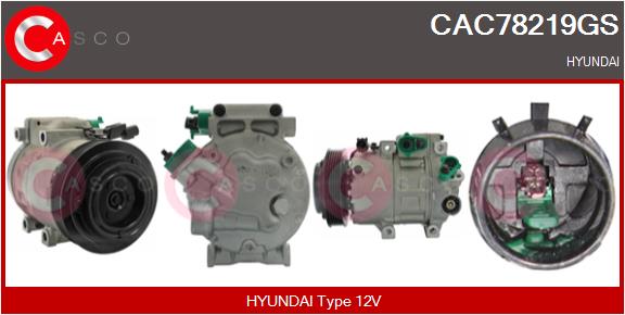 Compressor, air conditioning (CAC78219GS)