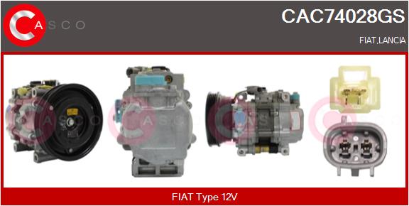 Compressor, air conditioning (CAC74028GS)