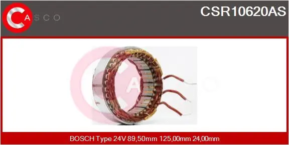 Stator, alternator (CSR10620AS)