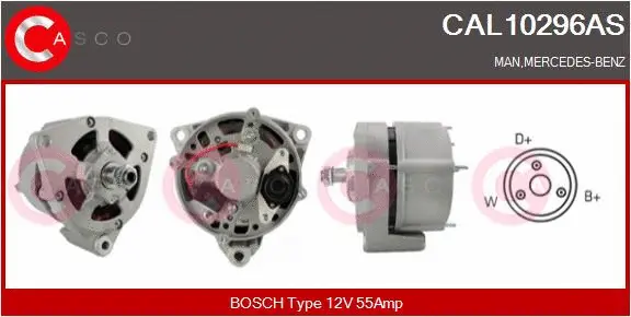 Alternator (CAL10296AS)
