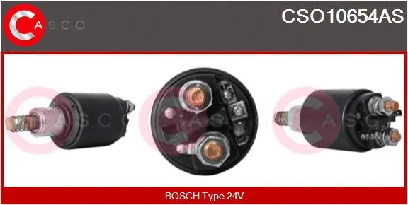 Solenoid Switch, starter (CSO10654AS)