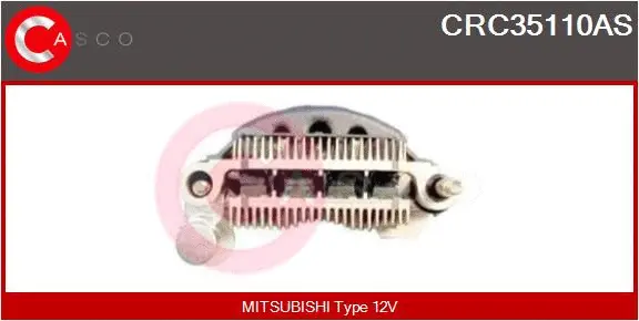 Rectifier, alternator (CRC35110AS)