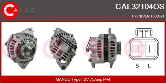 Alternator (CAL32104OS)