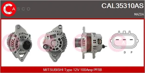 Alternator (CAL35310AS)
