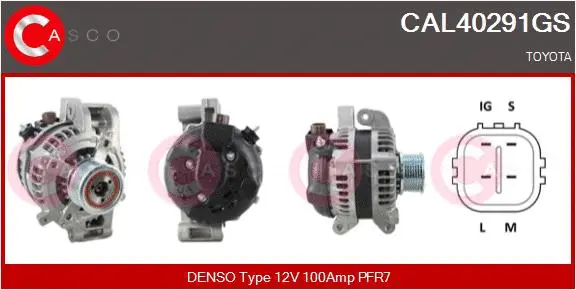 Alternator (CAL40291GS)