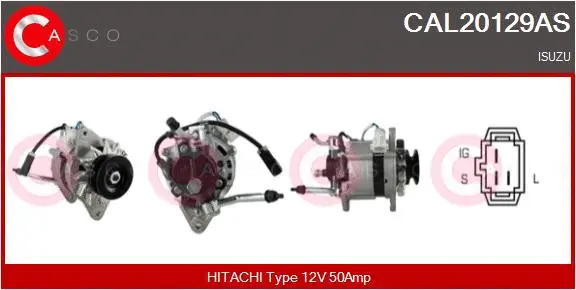 Alternator (CAL20129AS)