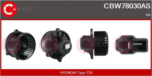 Interior Blower (CBW78030AS)