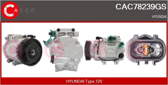 Compressor, air conditioning (CAC78239GS)