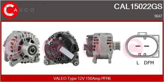 Alternator (CAL15022GS)