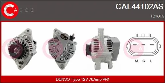 Alternator (CAL44102AS)