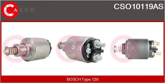 Solenoid Switch, starter (CSO10119AS)