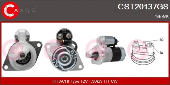 Starter (CST20137GS)