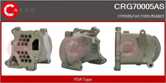 Cooler, exhaust gas recirculation (CRG70005AS)