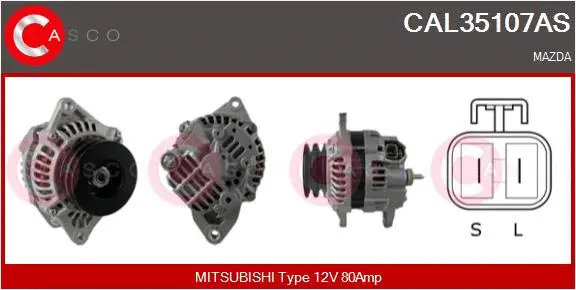 Alternator (CAL35107AS)