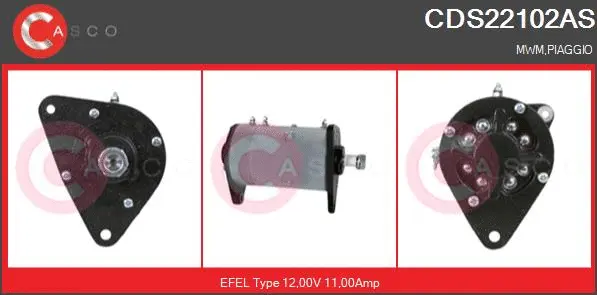 Alternator, starter (CDS22102AS)