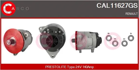 Alternator (CAL11627GS)