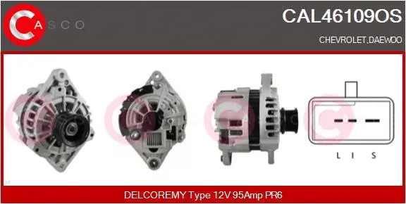 Alternator (CAL46109OS)