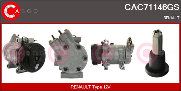 Compressor, air conditioning (CAC71146GS)