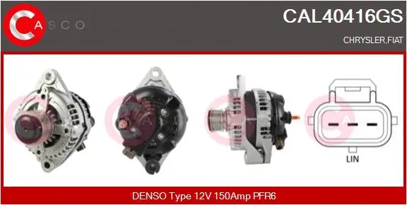 Alternator (CAL40416GS)