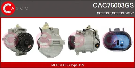 Compressor, air conditioning (CAC76003GS)