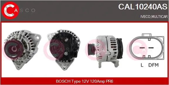 Alternator (CAL10240AS)