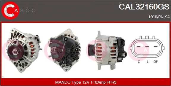 Alternator (CAL32160GS)