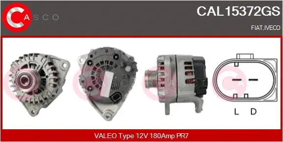 Alternator (CAL15372GS)