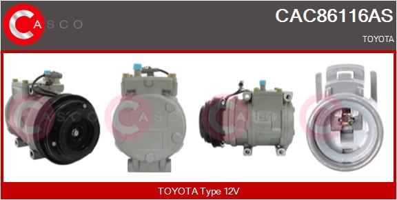 Compressor, air conditioning (CAC86116AS)