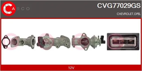 EGR Valve (CVG77029GS)