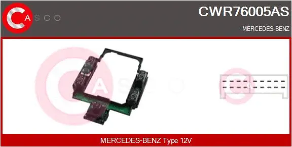Switch, window regulator (CWR76005AS)