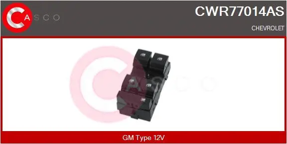 Switch, window regulator (CWR77014AS)