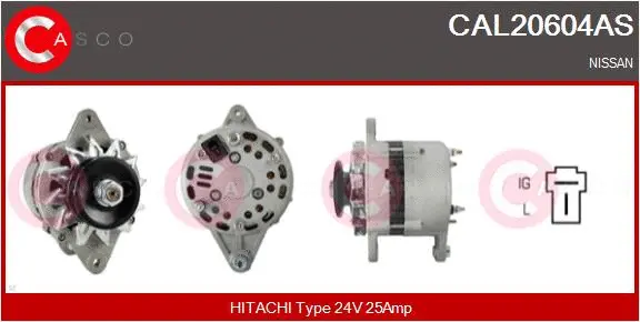 Alternator (CAL20604AS)